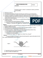 Série d'Exercices - Physique Moment, Équilibre à 3 Forces Et Acides - 2ème Sciences (2013-2014) Mr Med Salah Sassi (1)