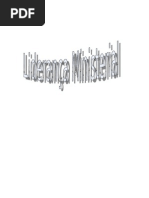 Liderança Ministerial