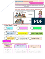 Ficha12mayo, Escribimos Nuestra Propuesta de Actividad.