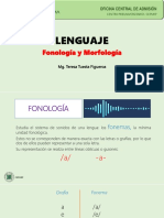 Fonología, Morfología REG