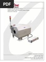 Models AC-30A and AC-30AS Digital Power Mains Frequency Spark Testers Instruction Manual