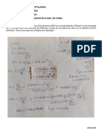 Mecanismos de transferencia: cálculos de viscosidad y número de Reynolds