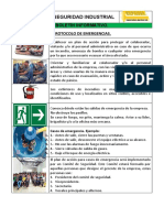 Boletín #1 Protocolo de Emergencia