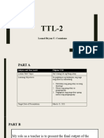 TTL-2 Multimedia Presentation