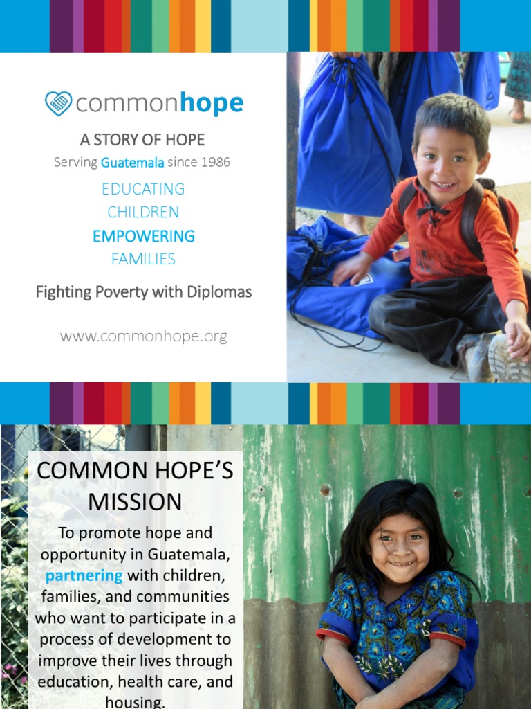Common Hope 5.11.21 - Moraga Rotary Club | PDF | Guatemala | Poverty