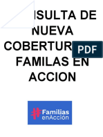 Consulta de Nueva Cobertura de Familas en Accion