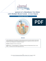 Clinical Management of a Mandibular First Molar