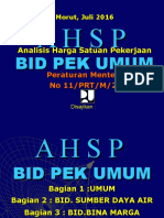 Present AHSP CK Morowali 2016