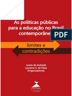 267929953 Andrade Juarez Paiva Lauriana g as Politicas Publicas Para a Educacao No Brasil Contemporaneo