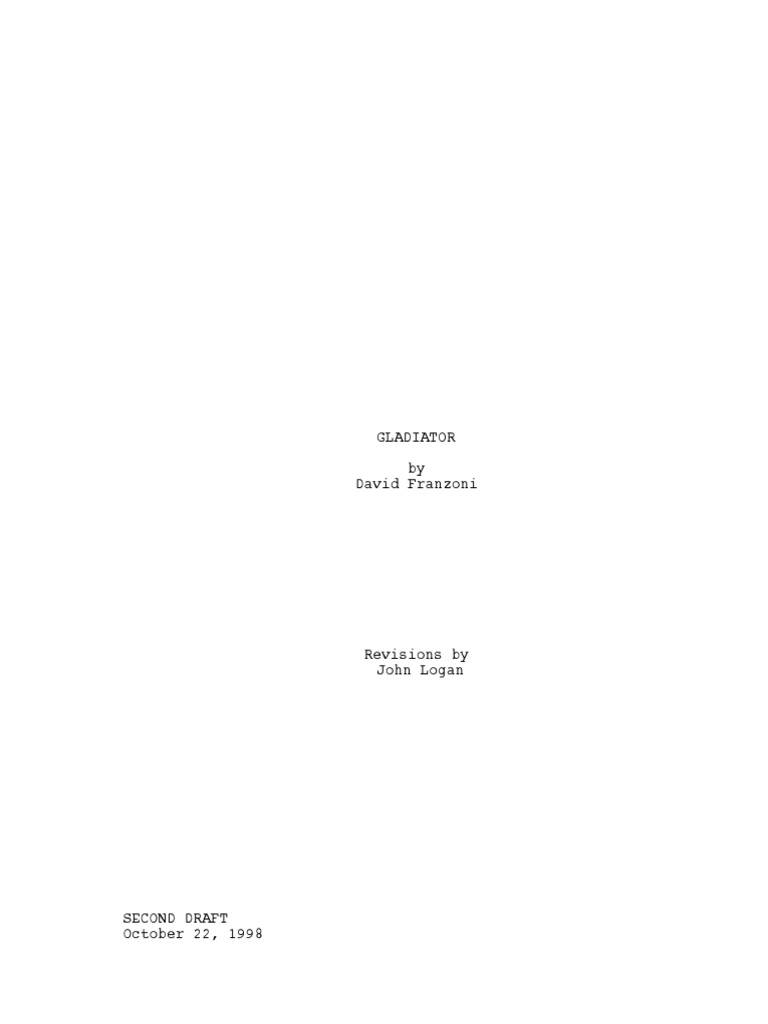 Gladiator 2000 PDF Ancient Rome Julius Caesar
