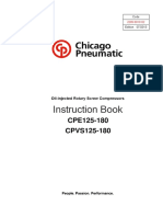 Chicago Pneumatic CPE 100-150 CPE 125-250 Instruction Book en 2205601002