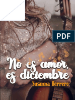 No Es Amor Es Diciembre Susanna Herrero