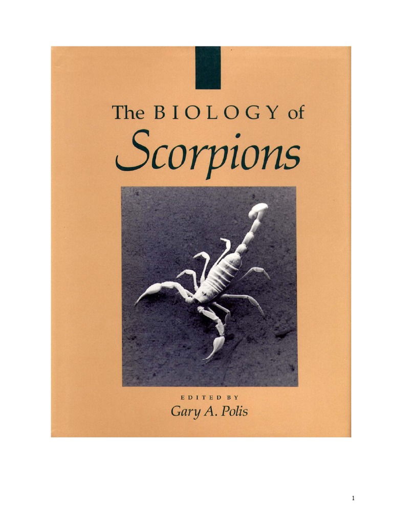 The Biology of Scorpions | PDF | Zoology | Science