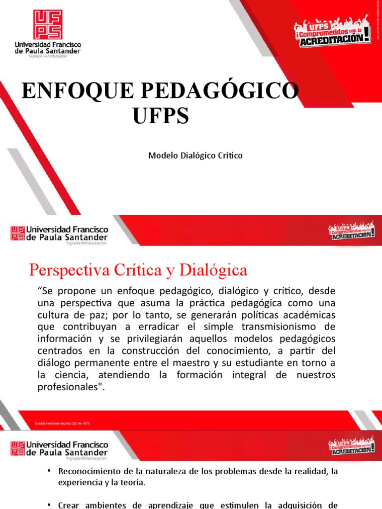 Enfoque Pedagógico Dialógico Crítico | PDF | Crecimiento personal y ...