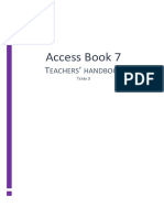 Access G7 Teachers - Handbook - Term 3