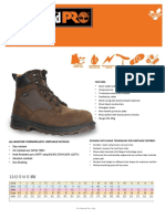 Ficha Tecnica Botin Resistor Timberlandpro