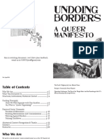 Queer Manifesto Against Borders