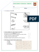 Evaluación de Ciencia y Tec. - I Brimestre