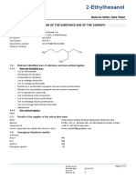 2-Ethylhexanol: Material Safety Data Sheet