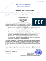 Dolphin Marine - Full Term Authorization Document - ASP-306-062220