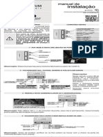 Manual instalação módulo antiesmagamento vidros