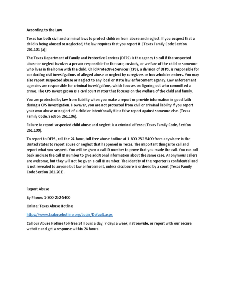 RC Vi3 PDF Child Protective Services Law Enforcement