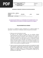 Taller Momentos de Verdad