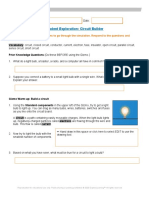 Student Exploration: Circuit Builder