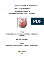 Proyecto Final Del Curso-Desarrollo Empresarial Con Bases Tecnologicas