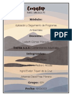 Tarea 1.1.1 Contaminantes I.