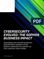 Cybersecurity Evolved: The Sophos Business Impact