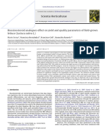 Brassinosteroid Analogues Effect On Yield and Quality Parameters of Field-Grown Lettuce (Lactuca Sativa L.)