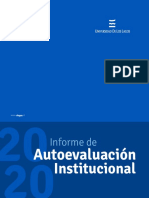 Informe Autoevaluacion Institucional Universidadde Los Lagos 2020