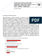 Evaluacion ETICA Primer Semestre