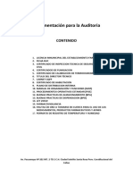 Documentacion para La Auditoria