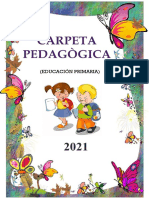 Carpeta pedagógica 2021 - PRIMARIA