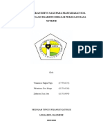 Ritus Pangan Dalam Perspektif Teologi