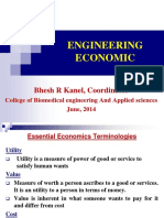 Engineering Economic: Bhesh R Kanel, Coordinator