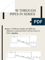 Flow Through Pipes in Series and Parallel
