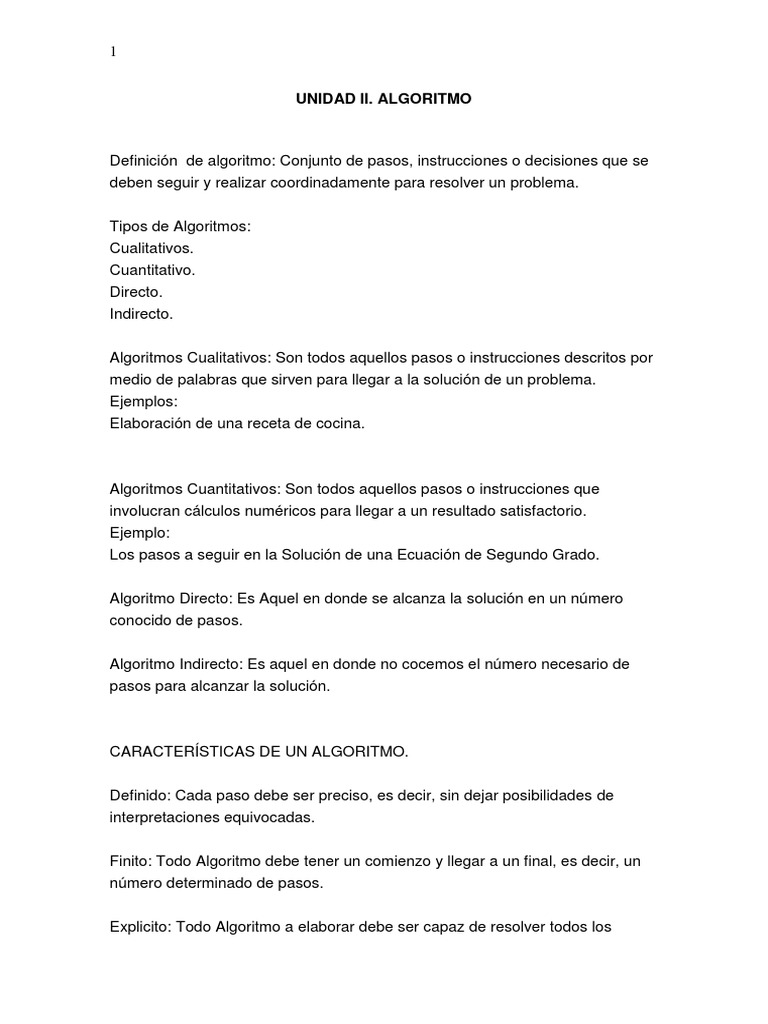 Ejemplos de Algoritmos Cuantitativos | PDF | Tipo de datos | Variable ...