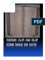 Islam Jawa Dalam Bahasa Dan Sastra