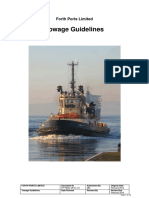 Towage Guidelines: Forth Ports Limited