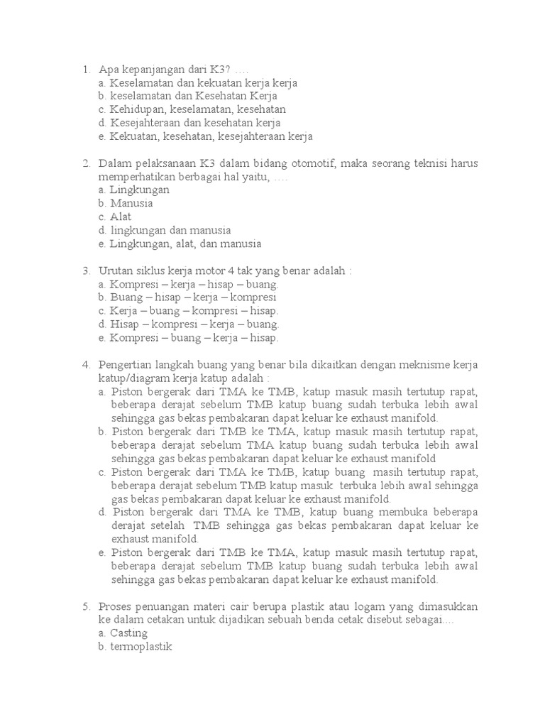 Apa Kepanjangan Dari K3 PDF