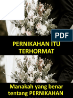 Pernikahan Itu Terhormat