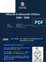 Hitos Educación Chilena - Bernarda Moyano Roa