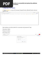 Modem Configuration If 192.168.1.1 Is REACHABLE v1