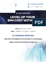 Level Up Your Bim Cost With Tio: E-Invitation