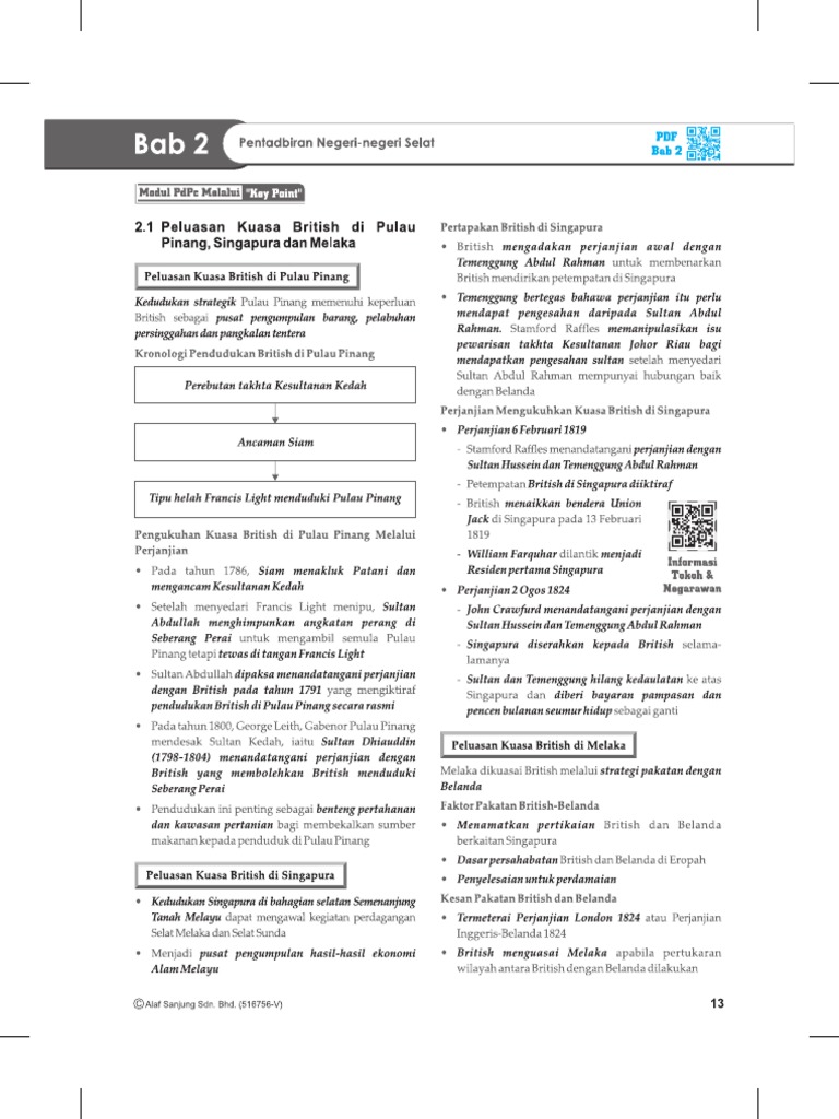 13 24 Bab 2 Pentadbiran Negeri Negeri Selat Cdr Pdf