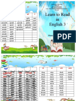 Learn To Read in English 3