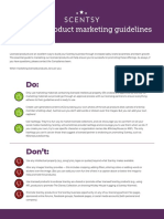 Licensed Product Marketing Guidelines